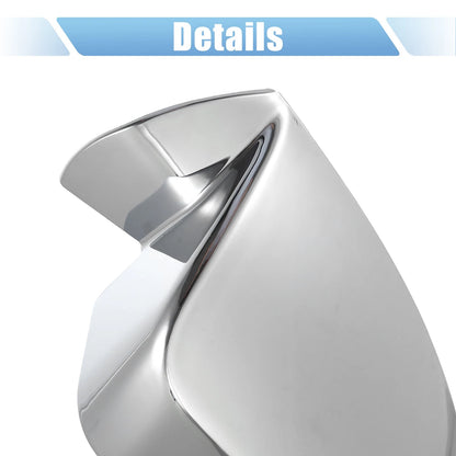 1 x Exterior Chrome Top Half Mirror Cover for GMC Terrain (2010-2017)