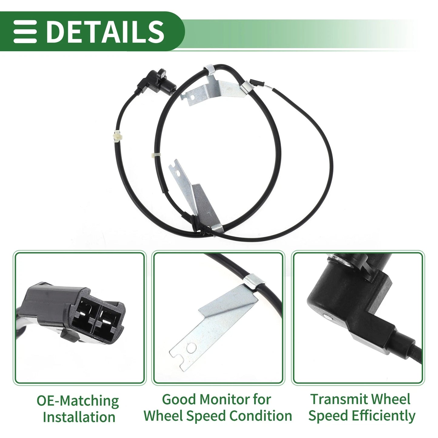ABS Wheel Speed Sensor for Suzuki Swift (2005-2010) Rear Left