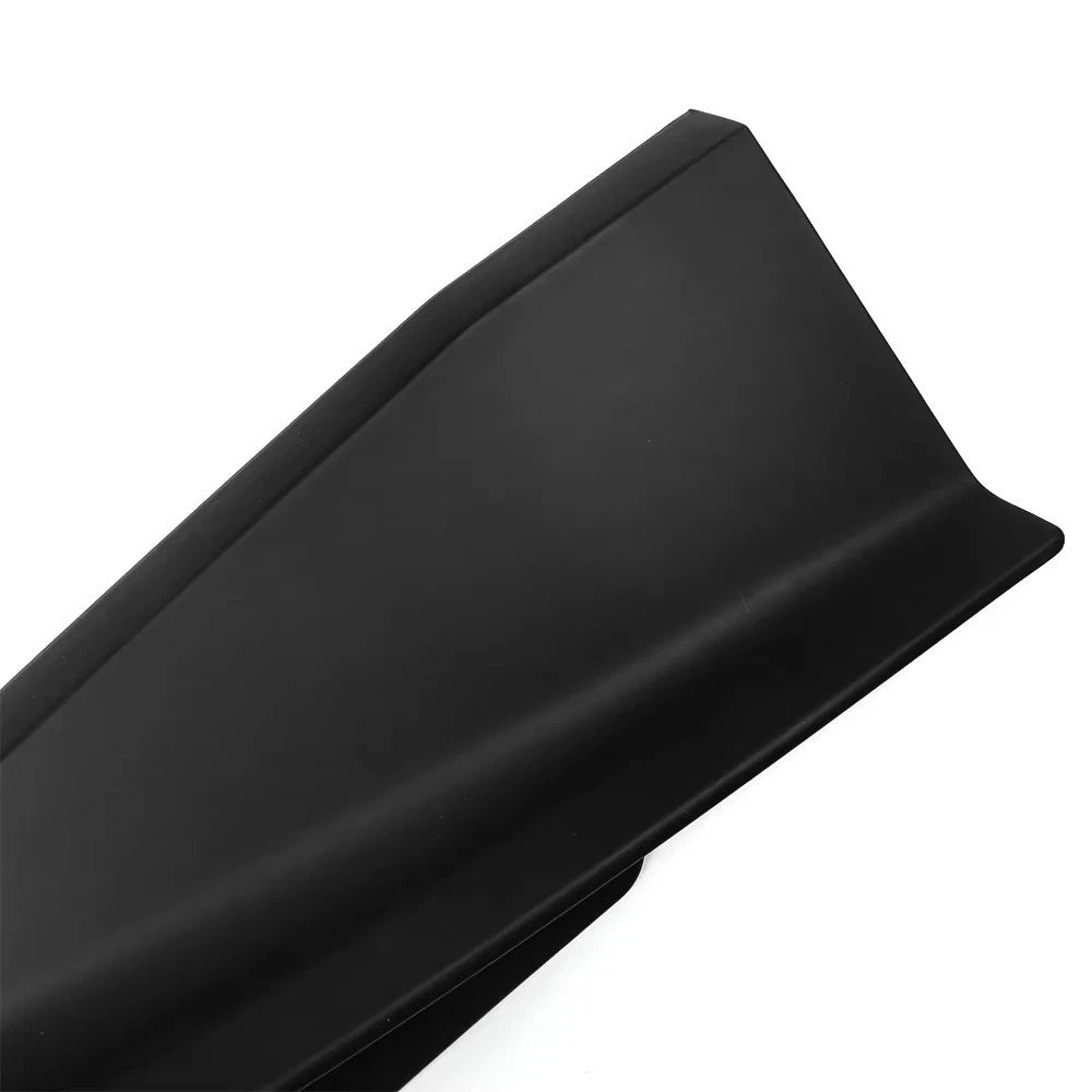 Matte Black Bumper Side Corner Splitter Spats for Ford Mustang (2024–2025)