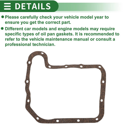 Oil Pan Gasket for Ford Cougar, Maverick (1998-2001)