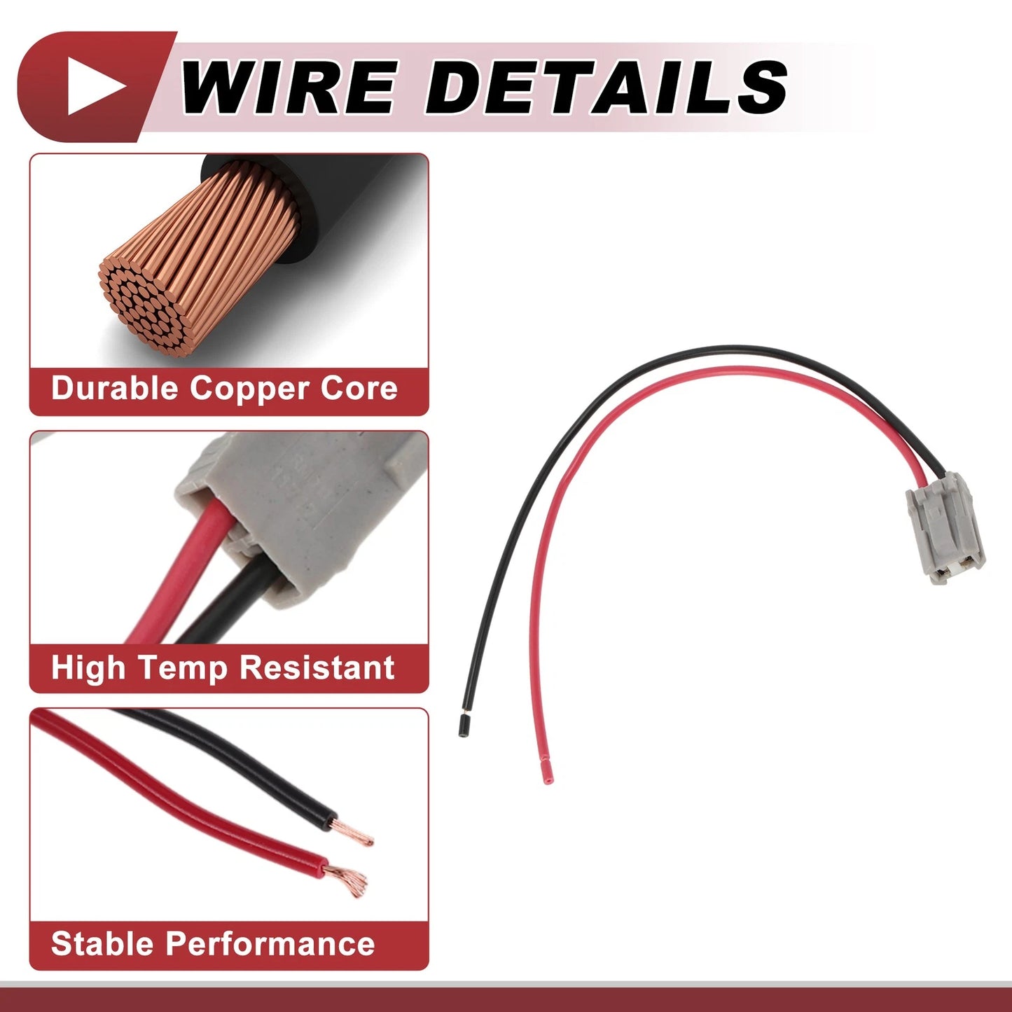 License Plate Light Socket Wiring for Toyota Camry (2000-2021)