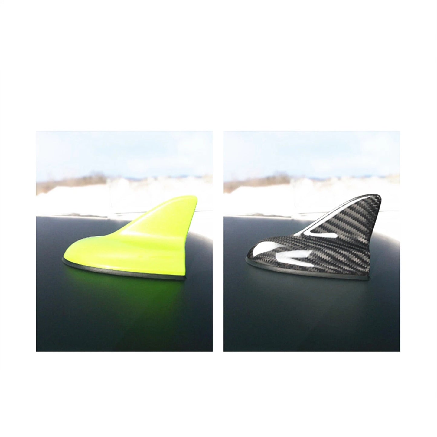 Carbon Fiber Roof Shark Fin Antenna Cover for Dodge Challenger SRT (2015-2021)