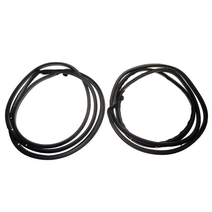 Front Door Weatherstrip x2 for Toyota Corona Sedan 1983-1987