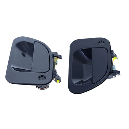 Outer Door Handle Set of 2 for Mitsubishi Delica (1994-2005) Black