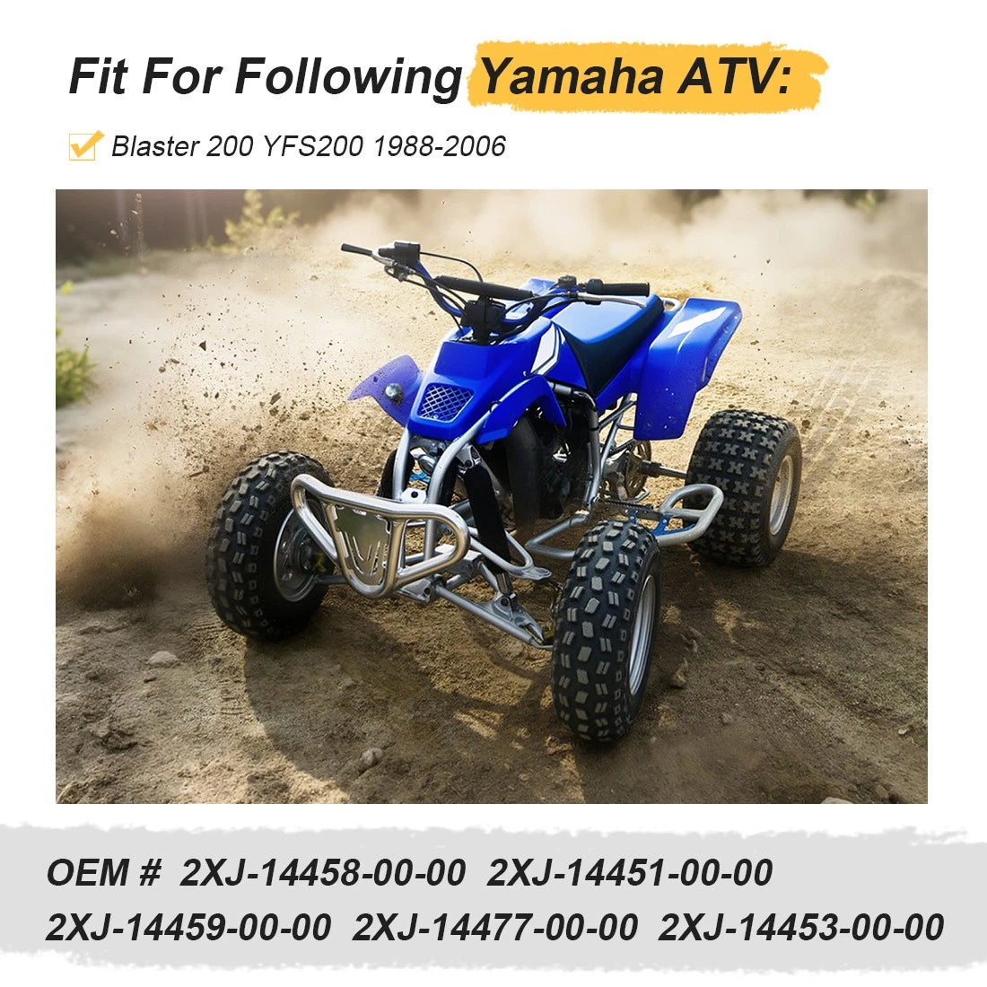 Air Filter Kit Intake Plate Guide Holder Duct Boot for Yamaha Blaster YFS200