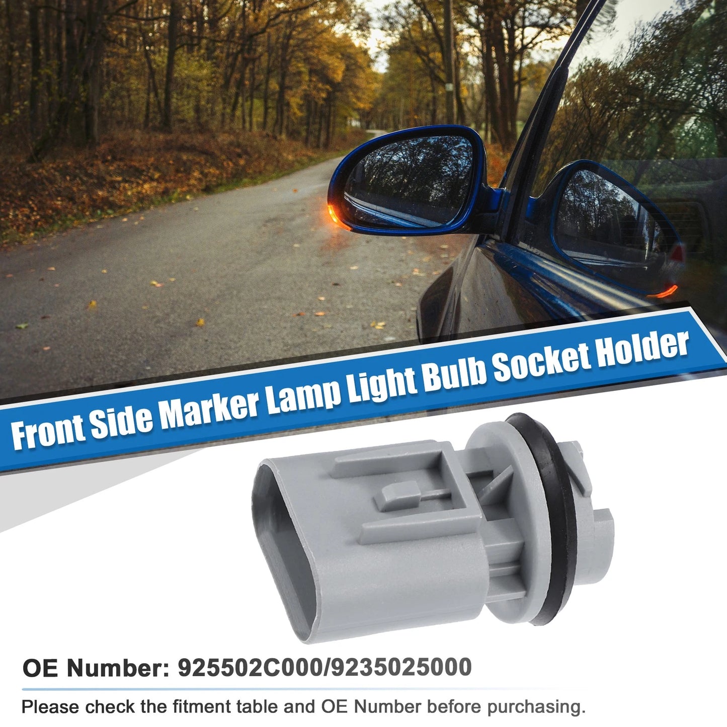 Marker Lamp Light Bulb Socket for Hyundai Elantra (2001-2006)
