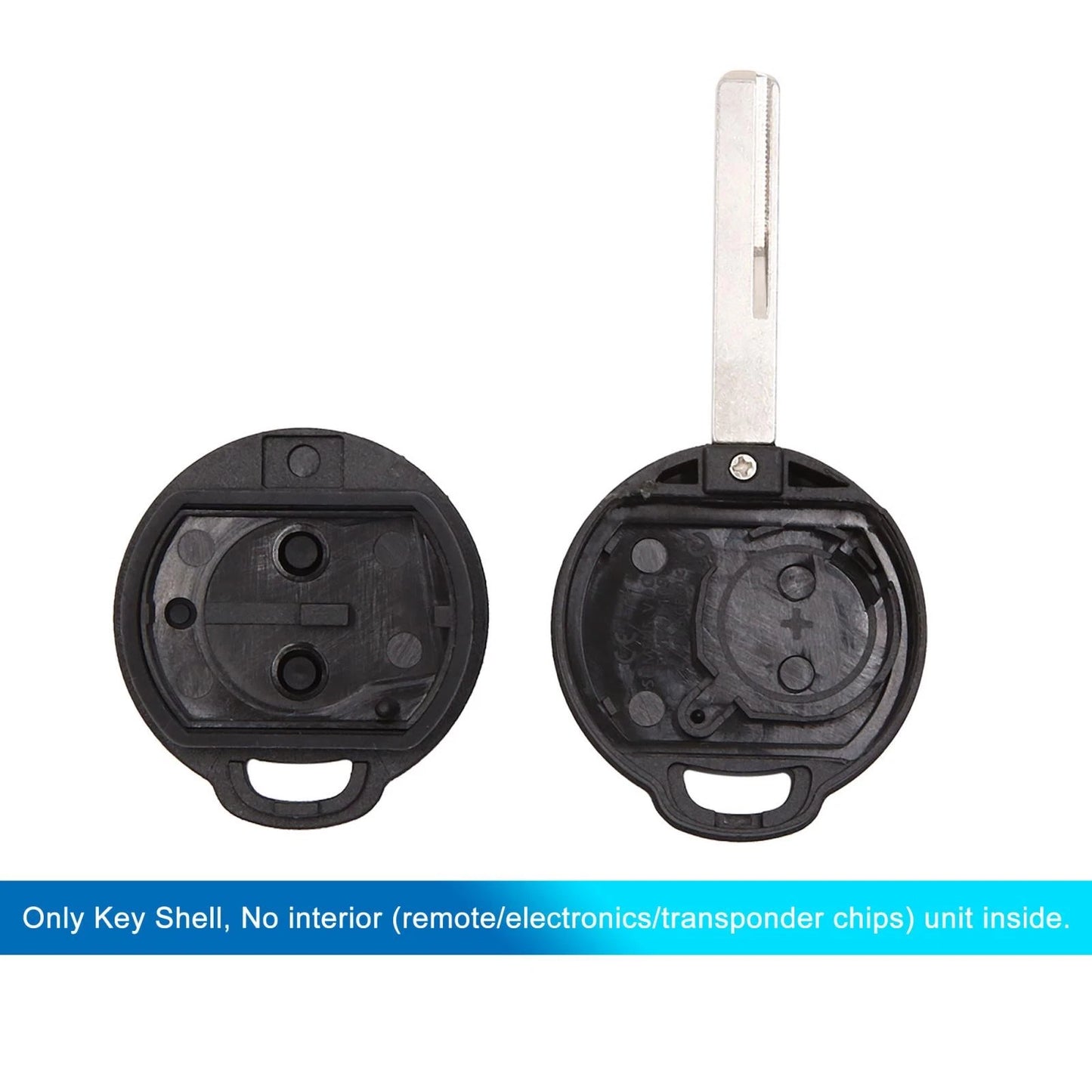 Key Shell Case for Mitsubishi Colt, Warrior, Carisma, Spacestar (2000-2005)