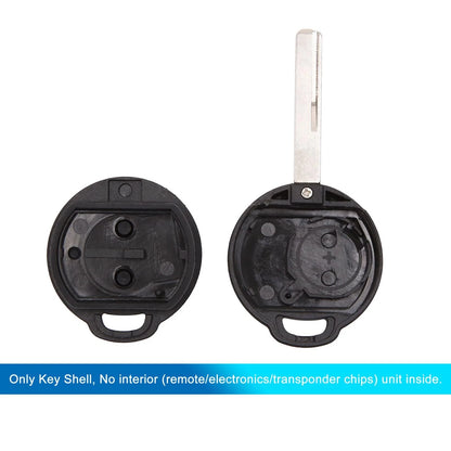 Key Shell Case for Mitsubishi Colt, Warrior, Carisma, Spacestar (2000-2005)
