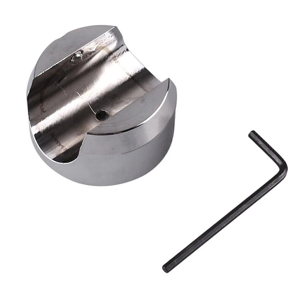 7/8" Handlebar Temp Black Dial Clock Thermometer for Bike Motorcycle