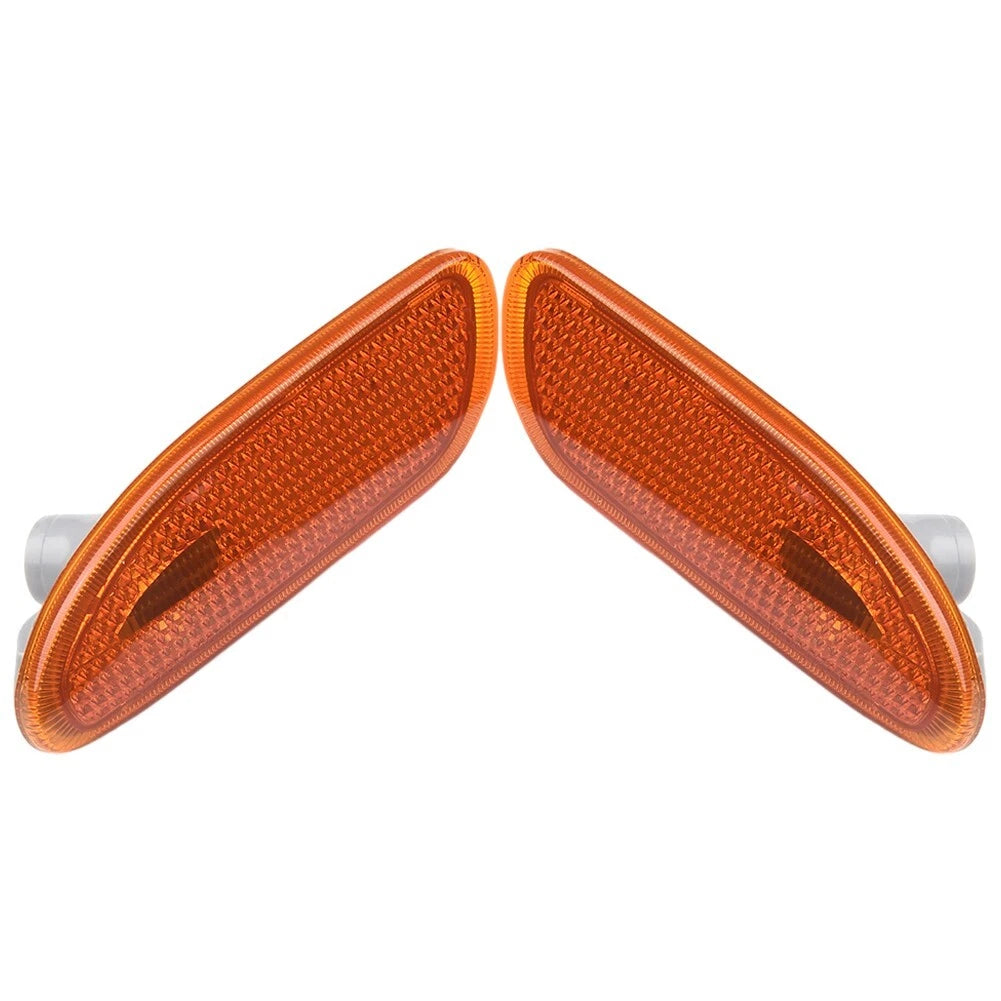 Left&Right Side Marker Bumper Turn Signals 2 x for W203 C-Class (2000–2007)