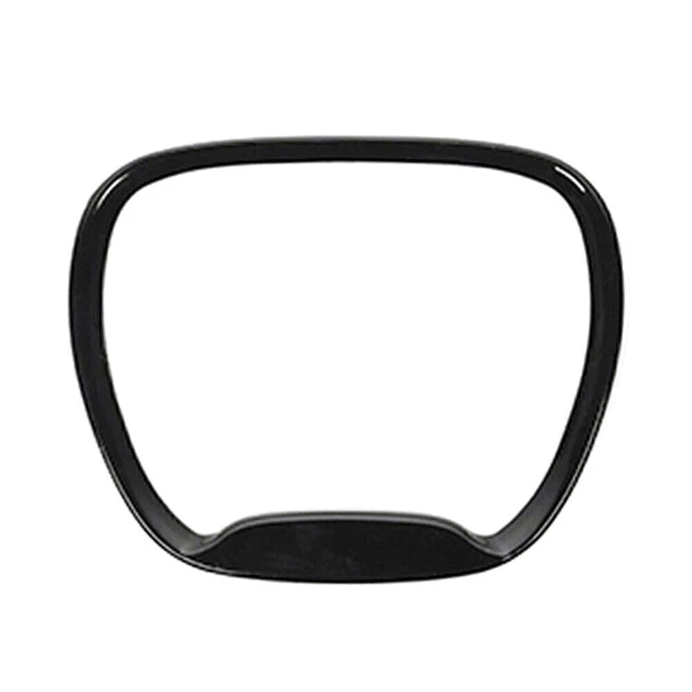 Black Steering Wheel Center Ring Cover Trim for Dodge Challenger Charger (2015-2019)