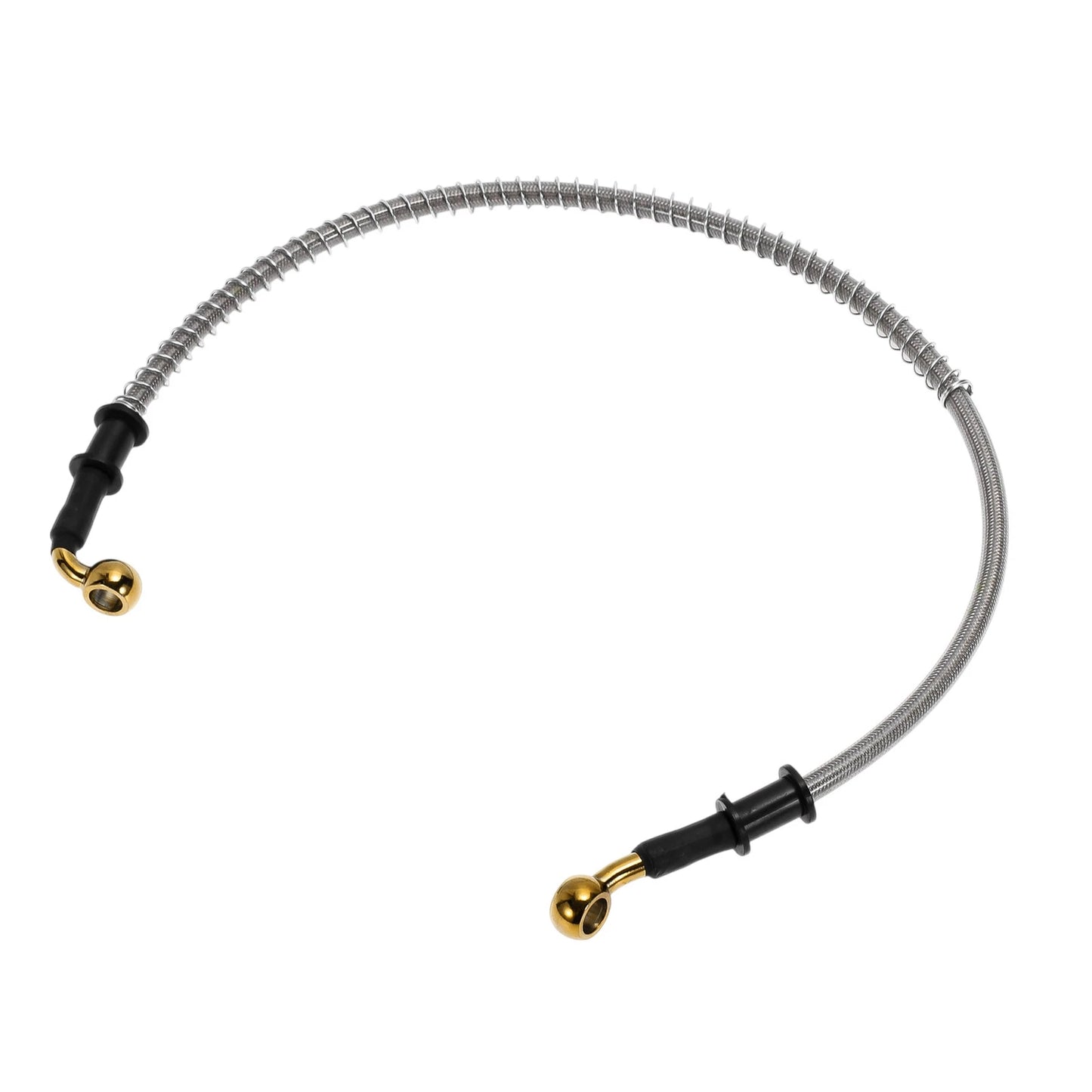 60cm Brake Clutch Oil Hose Line Silver Tone 1 Pc for Motorcycle