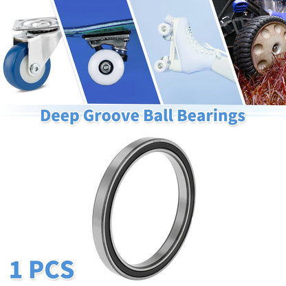 105x130x13mm Deep Groove Ball Bearings P5 for Scooter Skateboard Wheel