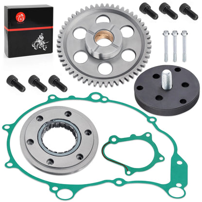 Starter Clutch w/Gear Gasket Bolts Puller for Yamaha Raptor 660R 2004-2005