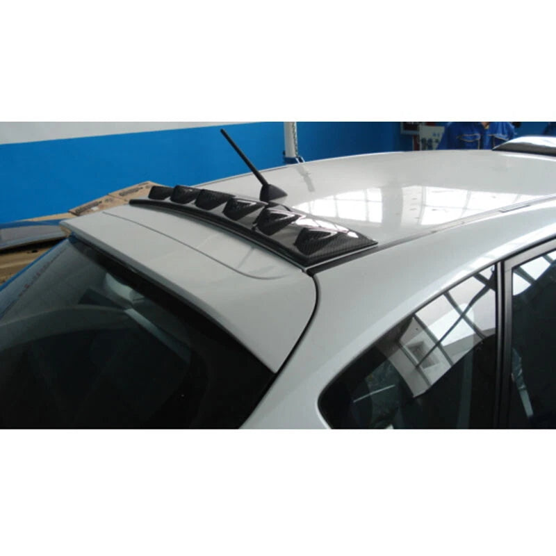 REAL Carbon Fiber Rear Wings Roof Spoiler for Subaru Impreza WRX/STI Hatch 08-14