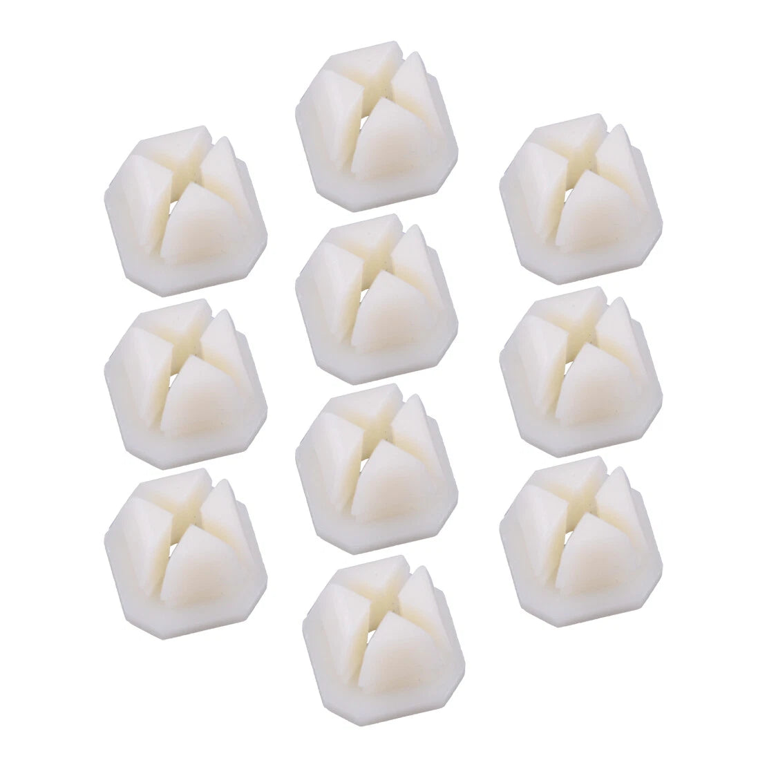25 x Nylon Clips & Screw Nuts Bezel Grille Retainers for GM 5/16" Square Hole
