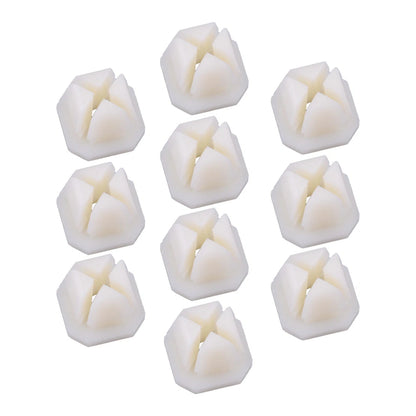 25 x Nylon Clips & Screw Nuts Bezel Grille Retainers for GM 5/16" Square Hole