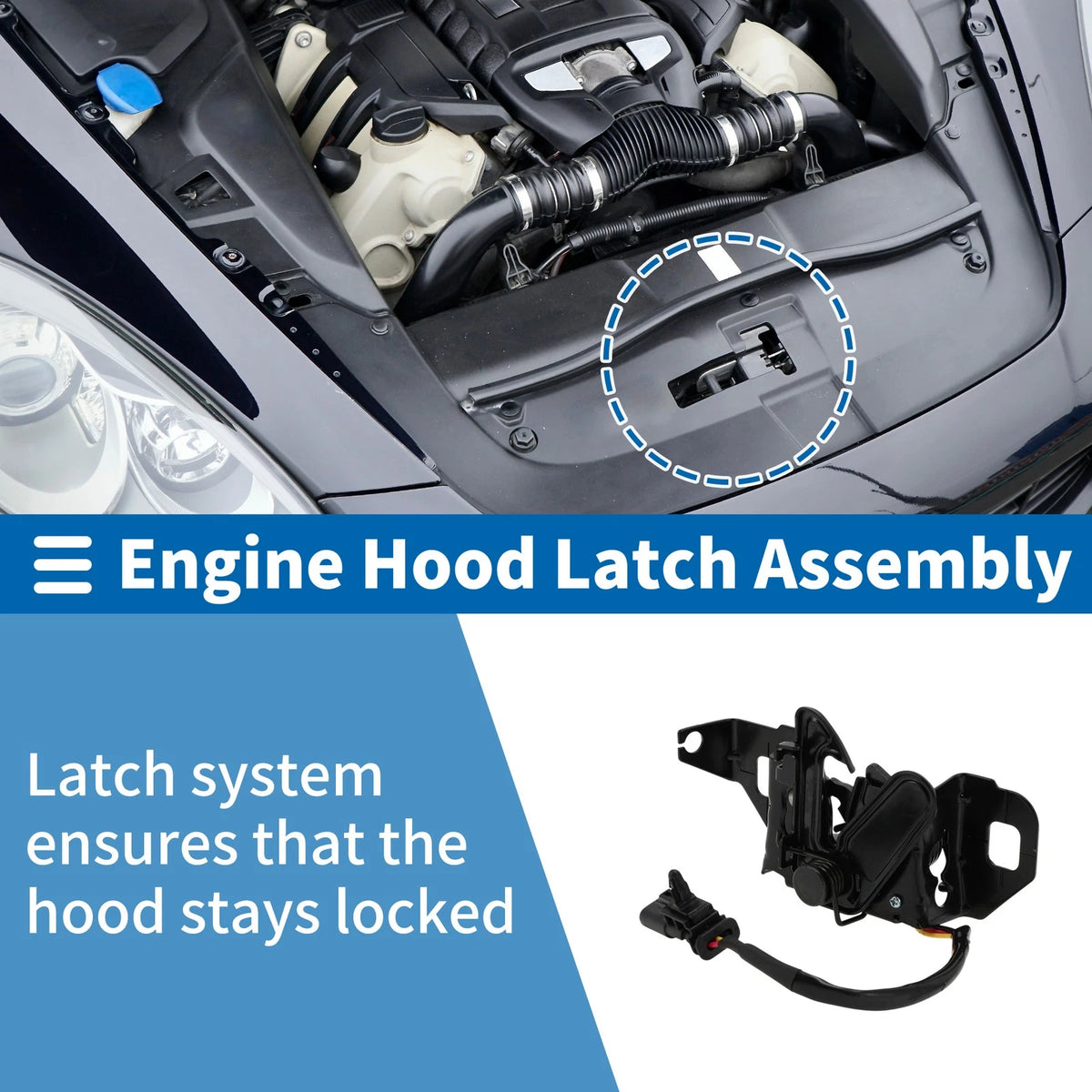 Hood Latch Assembly for Chevrolet Malibu (2019 - 2024)