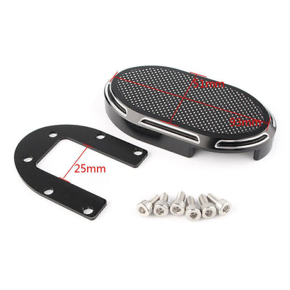 Brake Foot Peg Pedal Cover for Harley Davidson Sportster XL883 XL1200 (2004-2023)