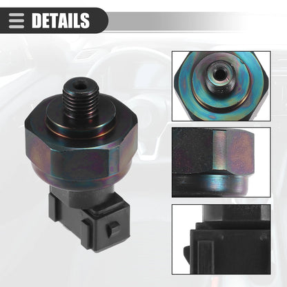 A/C Pressure Transducer Valve for Mercedes-Benz C220 (1994-1996) Metal Black
