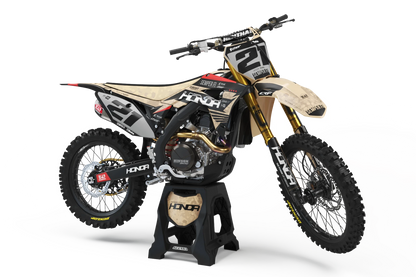 Custom Graphic Kit TERRA Style Decals for Honda CRF 450 (2021-2024)