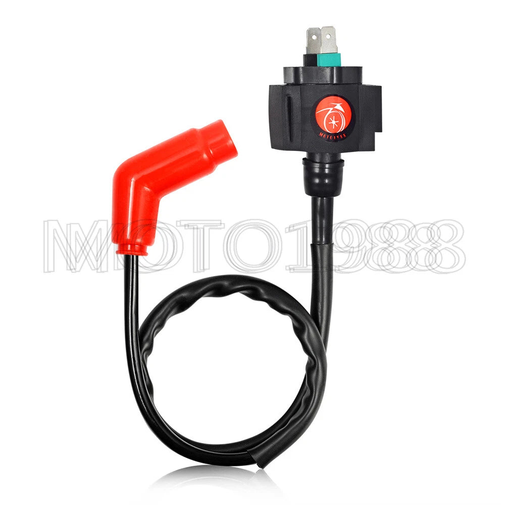 Ignition Coil & Spark Plug 2 x Honda TRX400FW 4x4, TRX450ES (1995–2004)