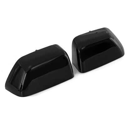 Mirror Cover Cap Set LH & RH for 2017-2022 Ford Super Duty F250 F350 F450 Black