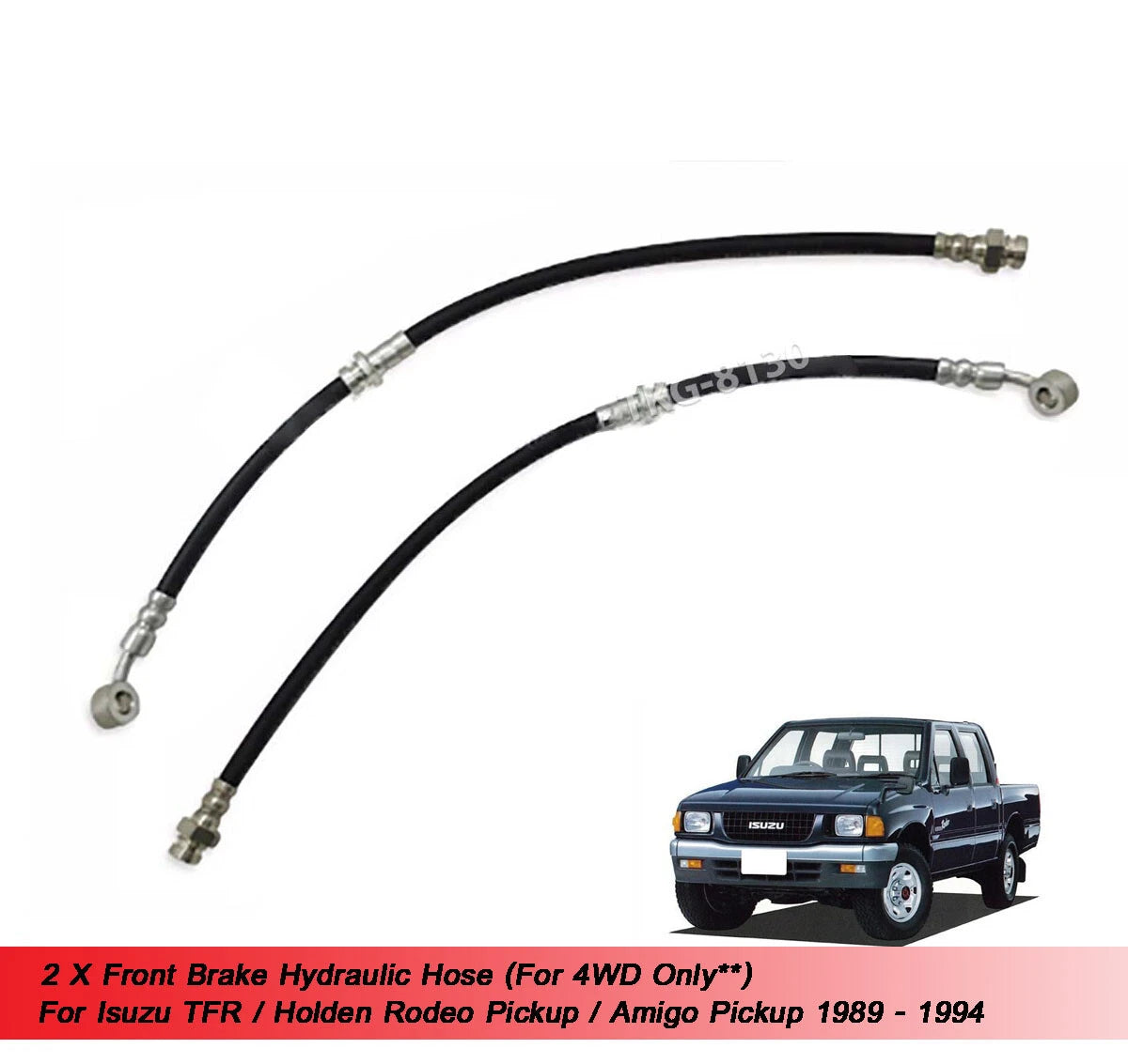 Front Brake Hydraulic Hose for Isuzu TFR / Holden Rodeo 4WD (1989-1994)
