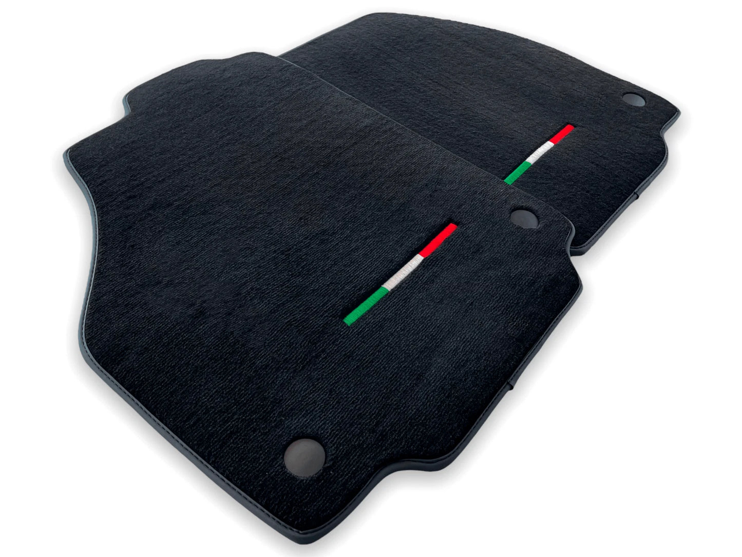 Floor Mats for Ferrari 458 Spider Black Tailored Carpets Set (2010-2015)