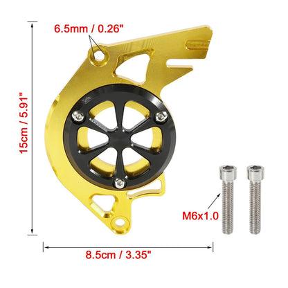Gold Tone Chain Guard Sprocket Cover for Honda MSX125 (2013-2023)