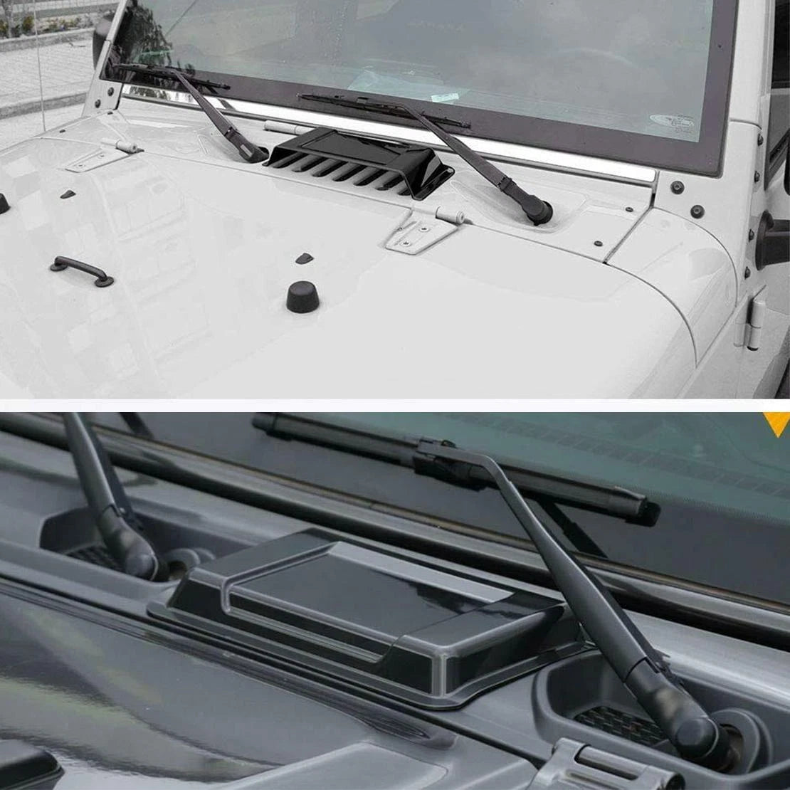 Hood Vent Cover for Jeep Wrangler JK JKU (2007-2017)