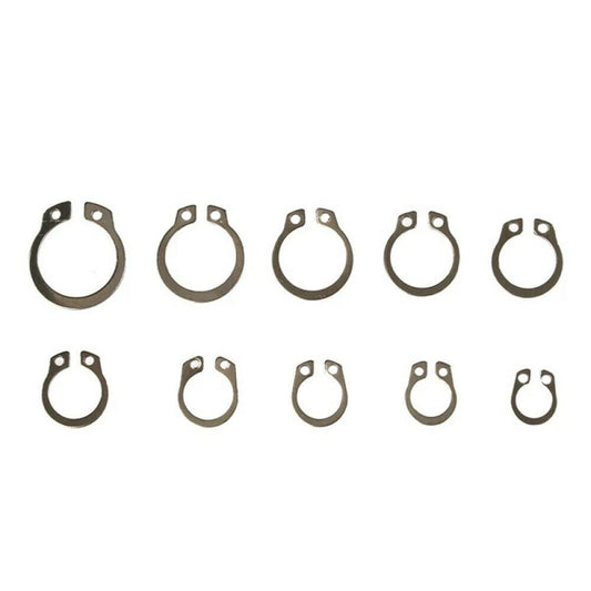 100Pcs/Set External Circlip Retaining Ring for Universal