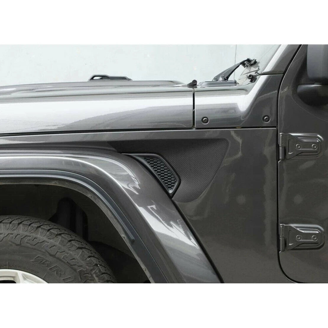 Leaf Fender Sticker Trim Decal for Jeep Wrangler JL Gladiator JT (18-21)