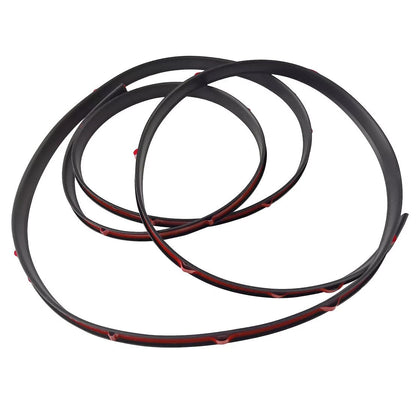 4 x 69'' Wheel Eyebrow Fender Flares Edge Trim Rubber Seal for Mitsubishi SN