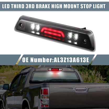 High Mount Stop Light for Ford F-150 Black Housing Smoked Lens (2015-2020)