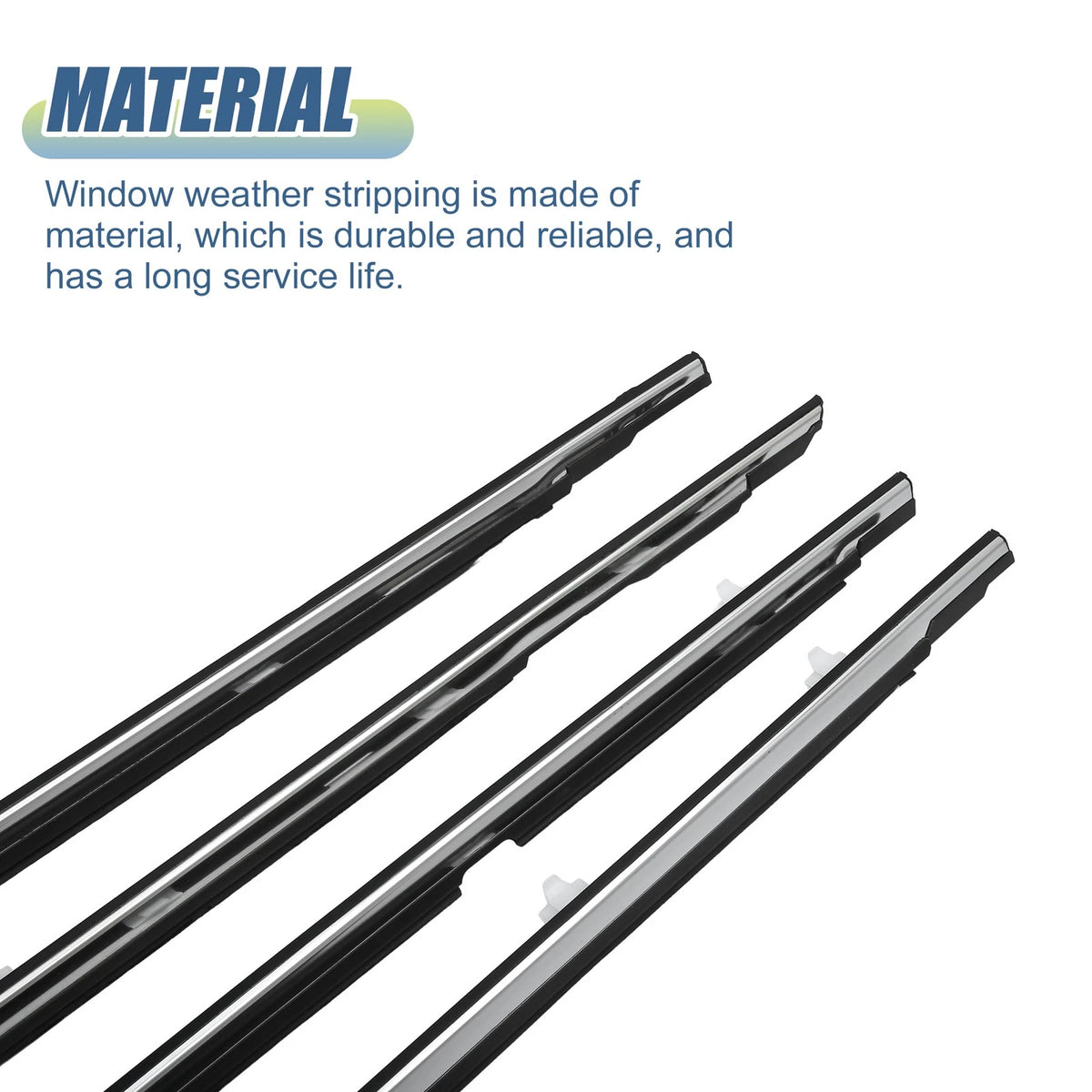 4pcs Window Glass for Toyota Land Cruiser Base 4.5L (2008-2021)