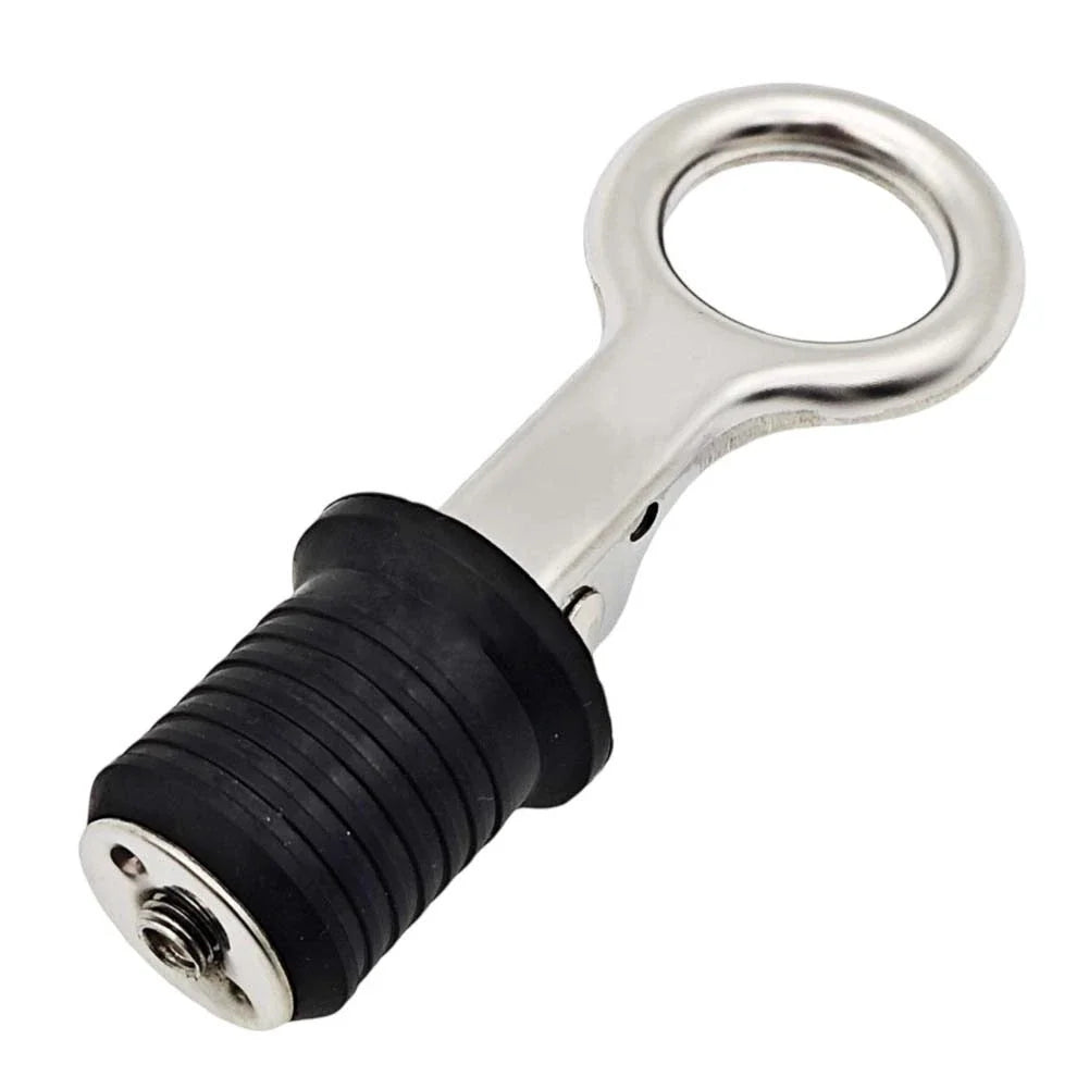Stainless Steel Marine Drain Stopper for 25mm Drain Ports on Boats/Yachts