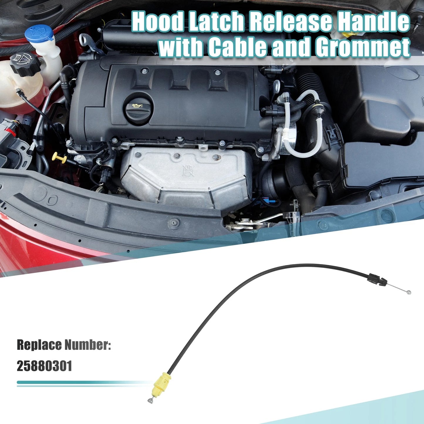 Front Side Door Locking Cable for Chevrolet Silverado 2500 HD