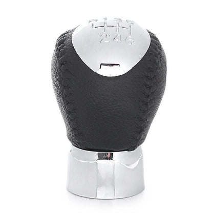Leather Shift Knob 6 Speed for Mazda 3 5 6 Axela CX-5 (2003-2023)