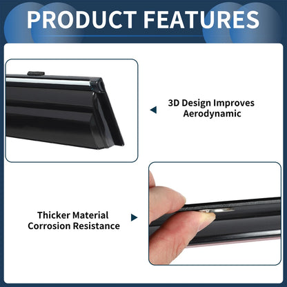 Window Deflectors 1 Set for Kia Sorento (2011)