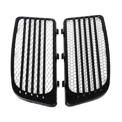 Black Radiator Grills for Harley Electra Glide Low Ultra Limited (2014-2023)