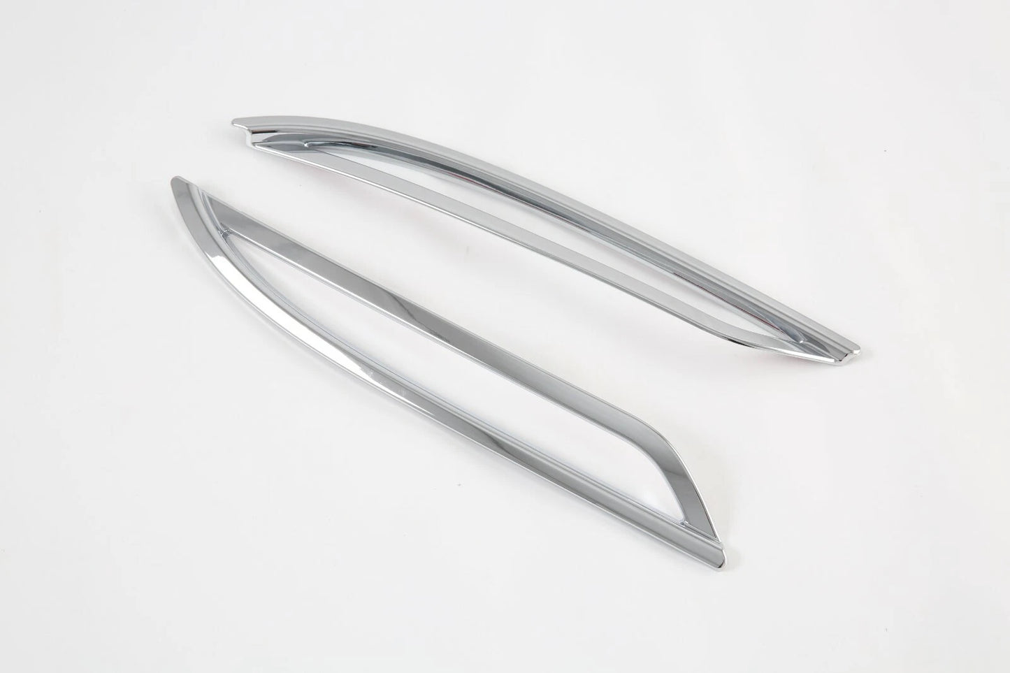 Chrome Rear Fog Light Lamp Cover Trim for Tesla Model Y (2020-2023) 2 x