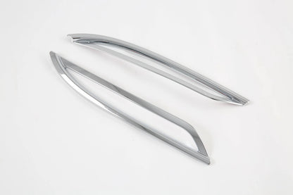 Chrome Rear Fog Light Lamp Cover Trim for Tesla Model Y (2020-2023) 2 x