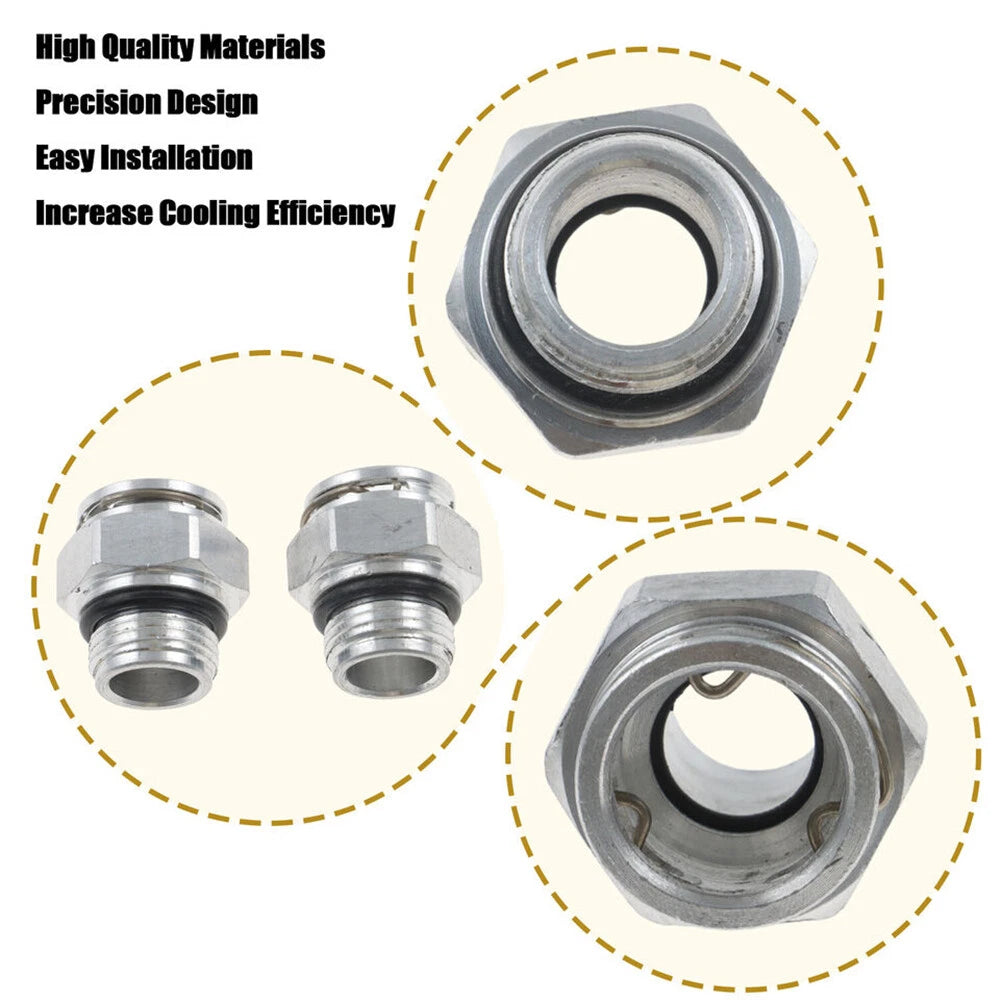 Quick-Connect Transmission Cooler Line Fittings for Jeep Dodge (2002-2006)