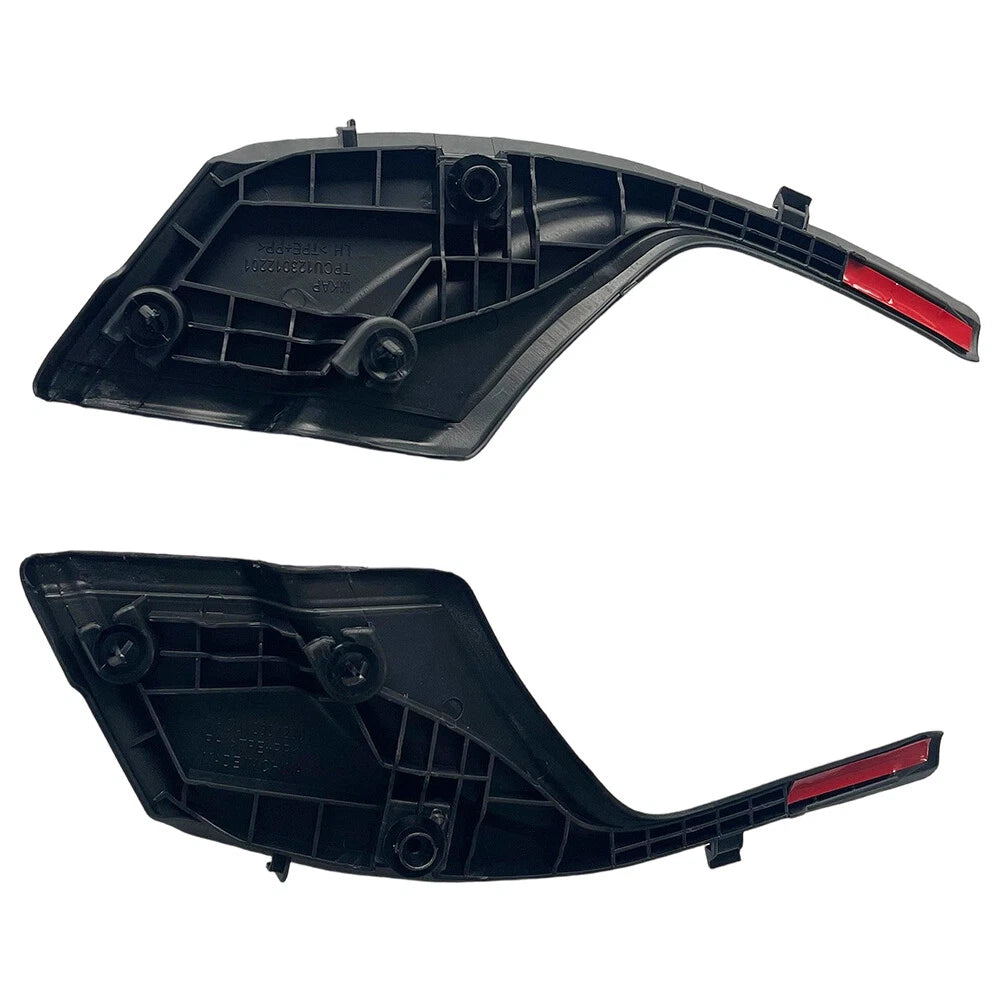 Pair Front Windshield Wiper Cowl Extensions Caps for Toyota Prius C (2012–2014)