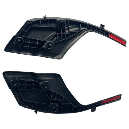 Pair Front Windshield Wiper Cowl Extensions Caps for Toyota Prius C (2012–2014)