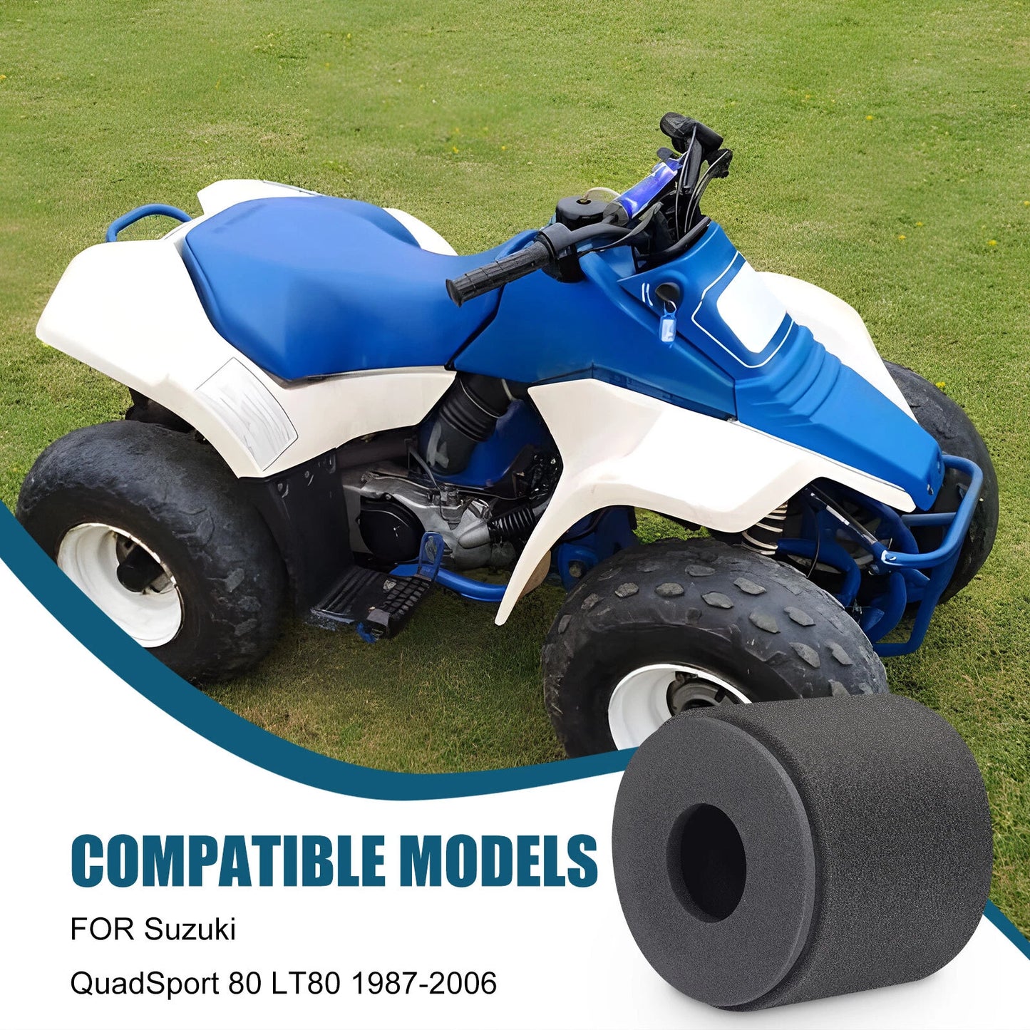 Air Filter Cleaner for Suzuki Quadsport LT80 (1987-2006)