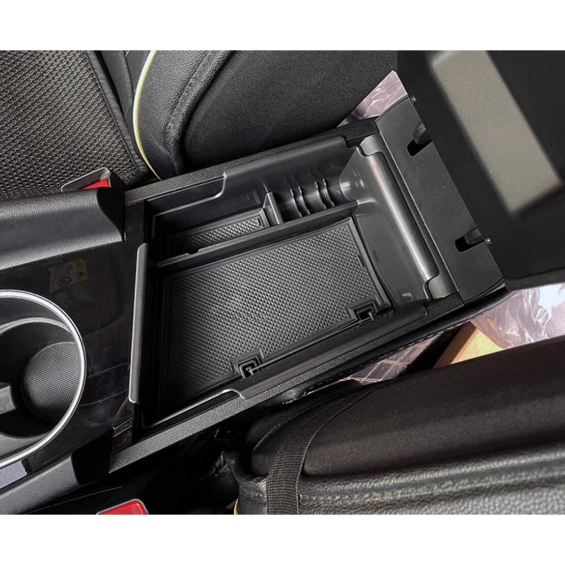 Armrest Storage Box Organizer Tray for Hyundai Elantra (2021-2023)
