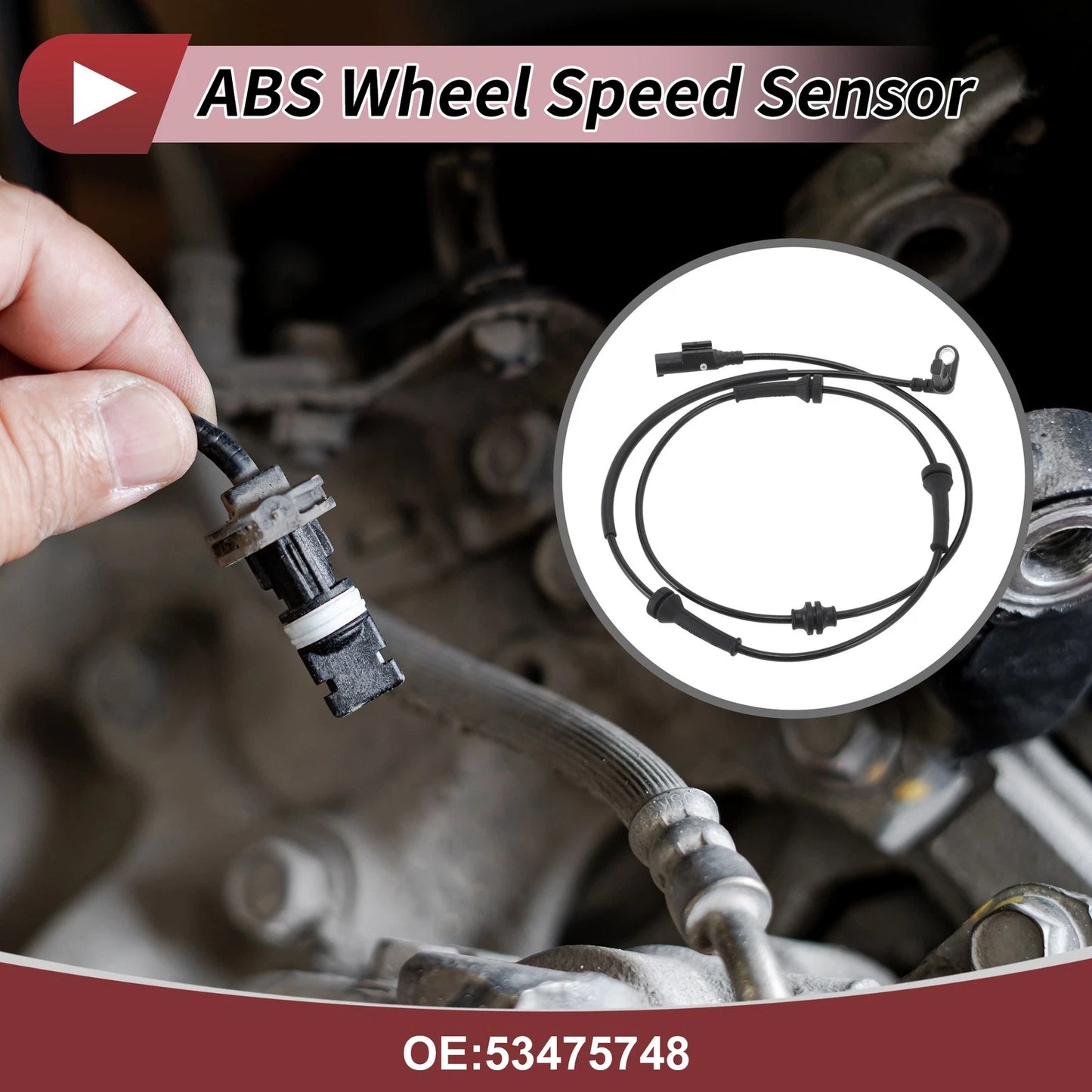 ABS Wheel Speed Sensor for Jeep Renegade (2017)