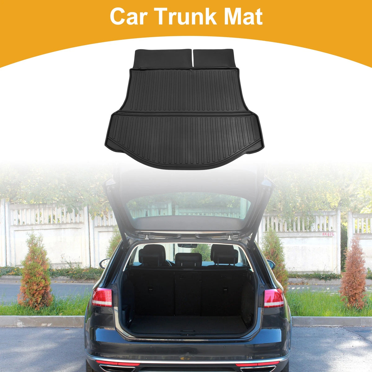 Cargo Liner Rear Trunk Mat for Toyota RAV4 5 Seat (2016–2018)